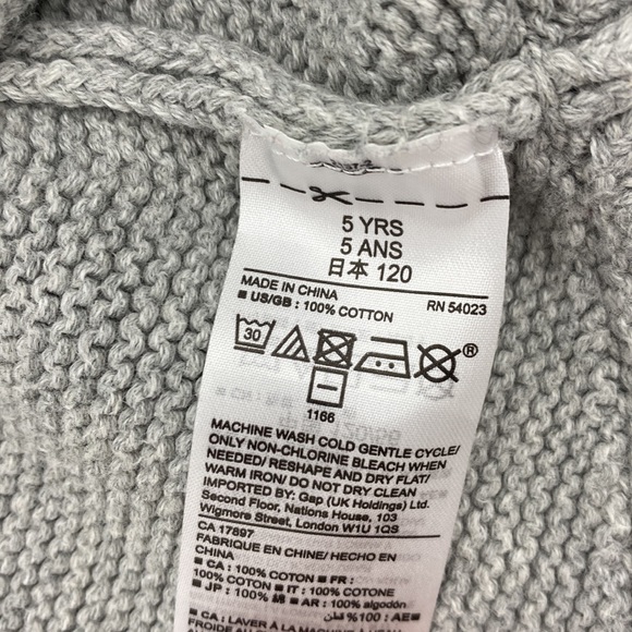 BabyGap Girls Poncho Size 5 - Picture 7 of 7